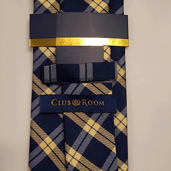 Club Room by Charter Club Silk Men's Neck Tie - Picture 3 of 4